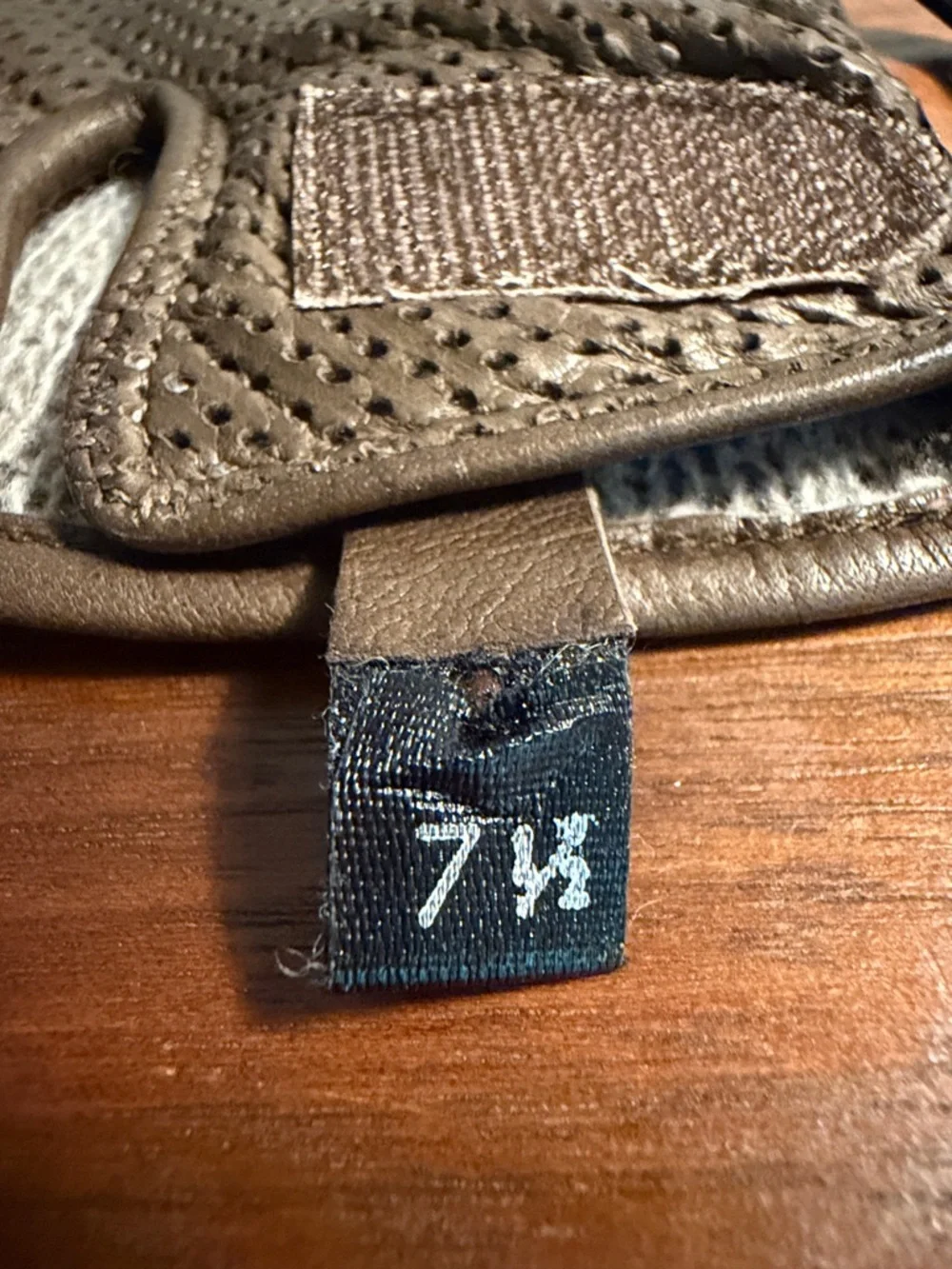 Vintage Fendi Leather Driving Gloves